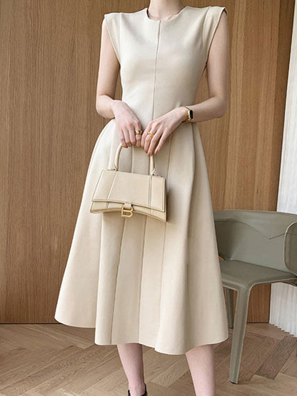 LB | Vintage Spliced Swing Maxi Dress