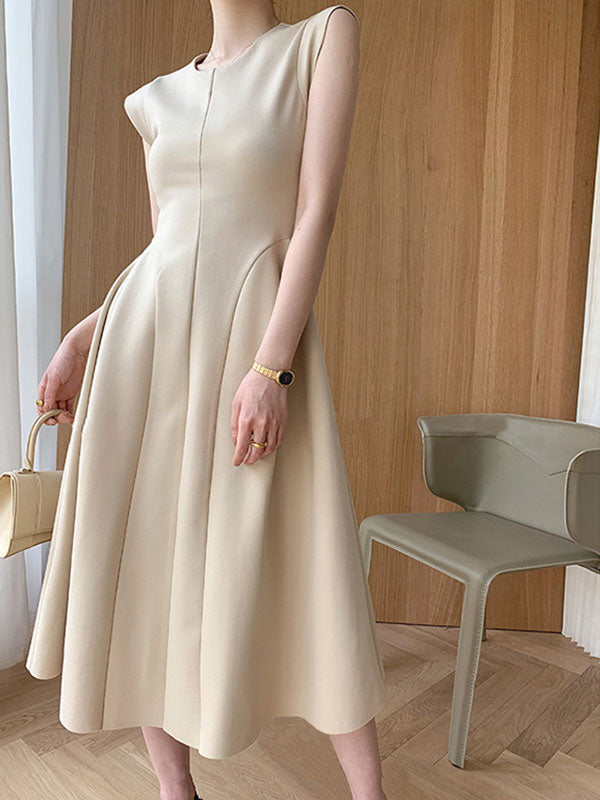 LB | Vintage Spliced Swing Maxi Dress