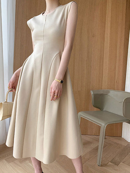 LB | Vintage Spliced Swing Maxi Dress
