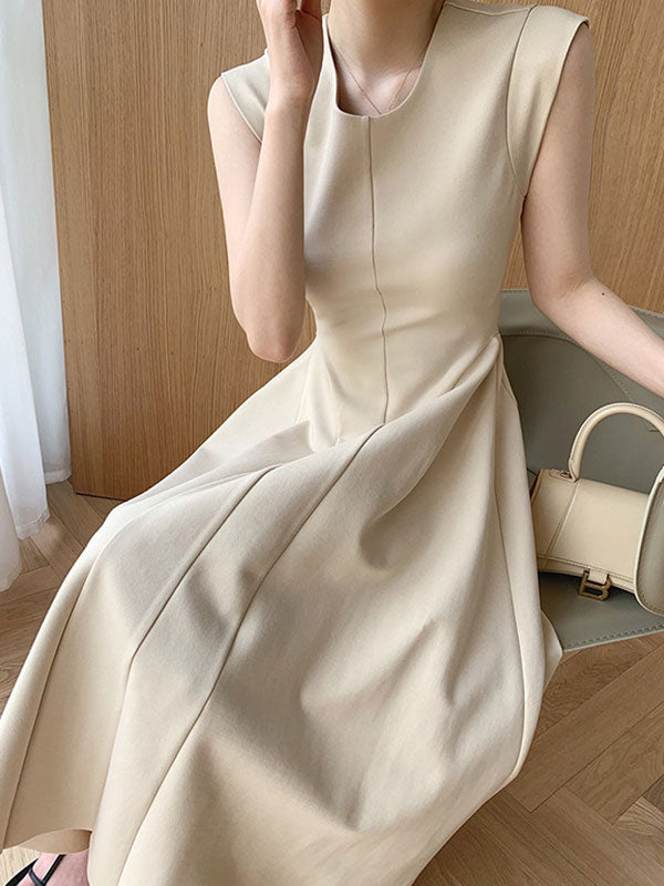 LB | Vintage Spliced Swing Maxi Dress