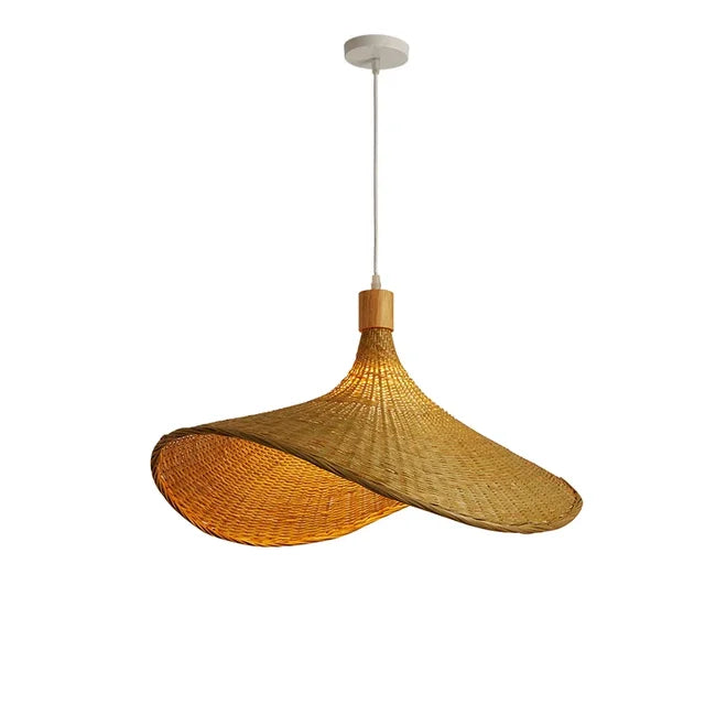 BambooHaven - Lampa wisząca wykonana z bambusowej wikliny