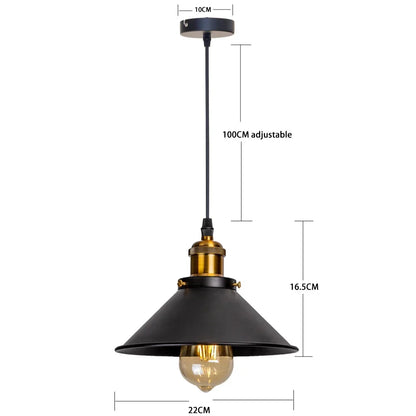 TimelessCraft - Lampa wisząca retro
