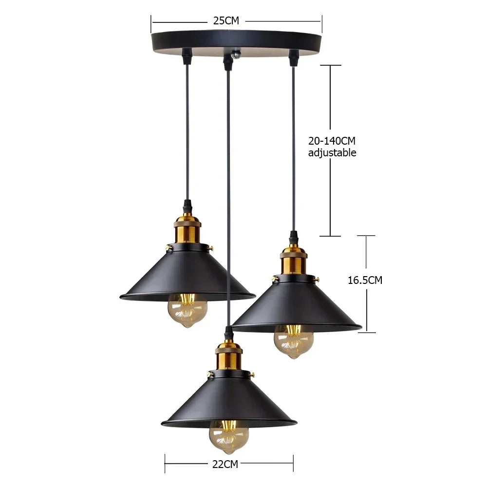 TimelessCraft - Lampa wisząca retro