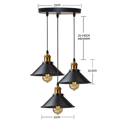 TimelessCraft - Lampa wisząca retro