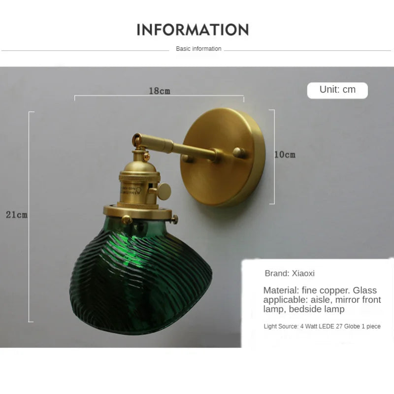 RetroGreen - Klasyczna lampa aura