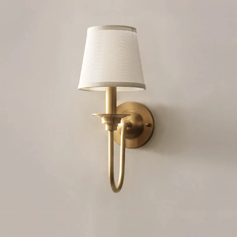 CopperGlow - Lampa ścienna z litej miedzi
