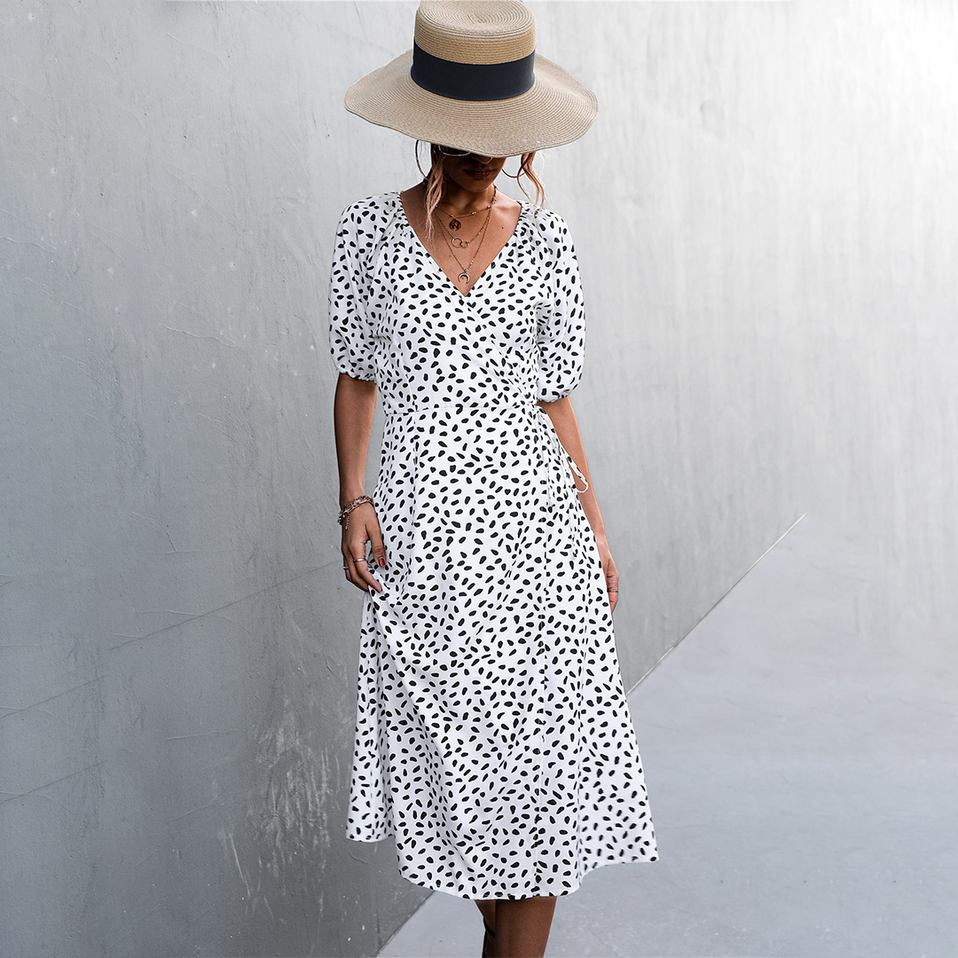 LB | Stylowa letnia sukienka midi