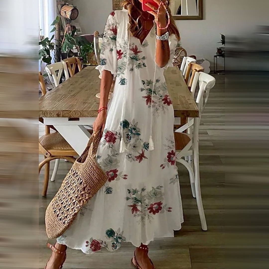 LB | Letnia sukienka maxi boho