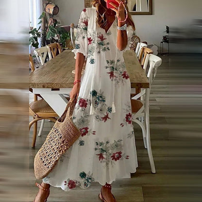 LB | Letnia sukienka maxi boho