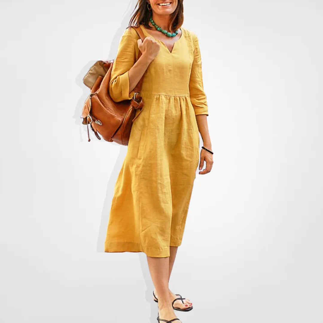 LB | Letnia sukienka midi