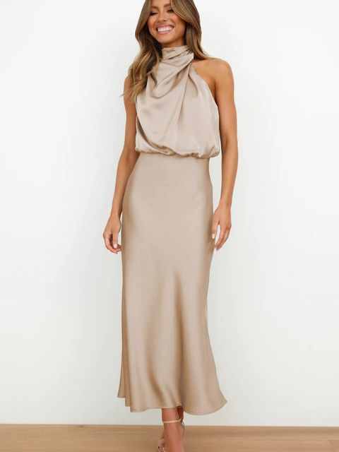 LB | Elegancka sukienka midi