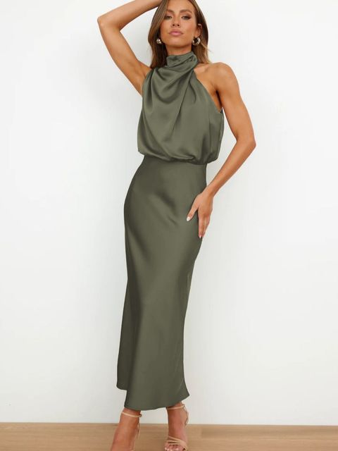 LB | Elegancka sukienka midi