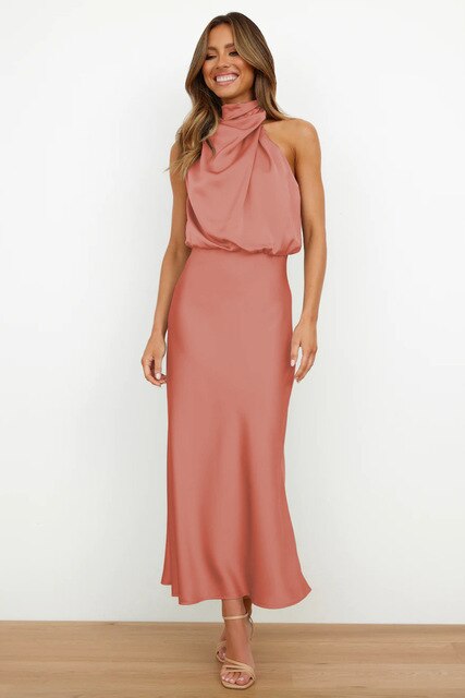 LB | Elegancka sukienka midi