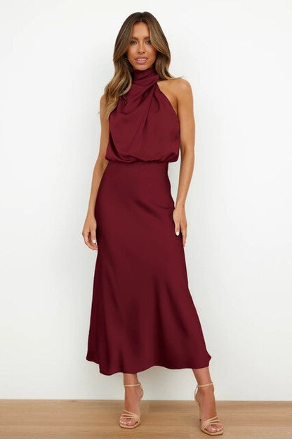 LB | Elegancka sukienka midi