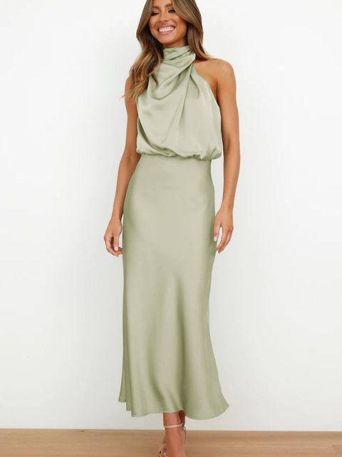LB | Elegancka sukienka midi