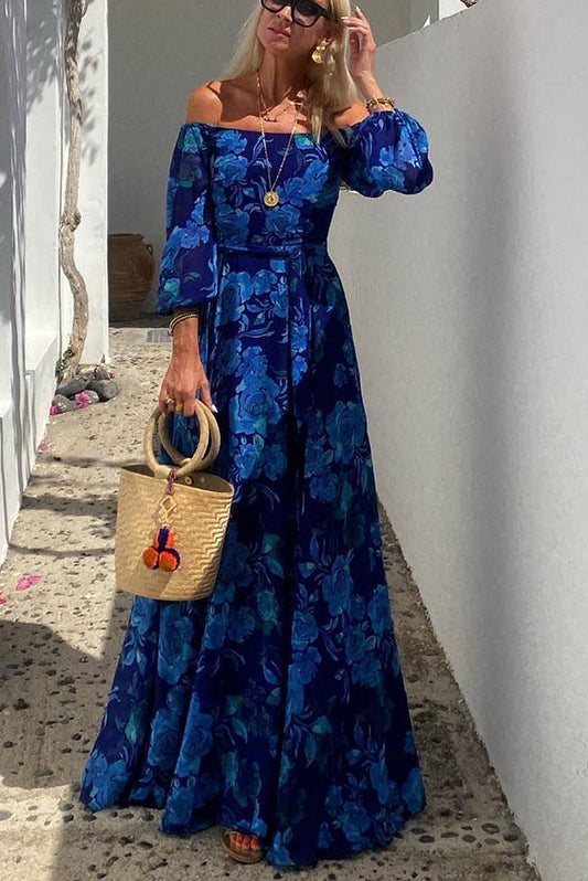 LB | Sukienka maxi Twilight Petals