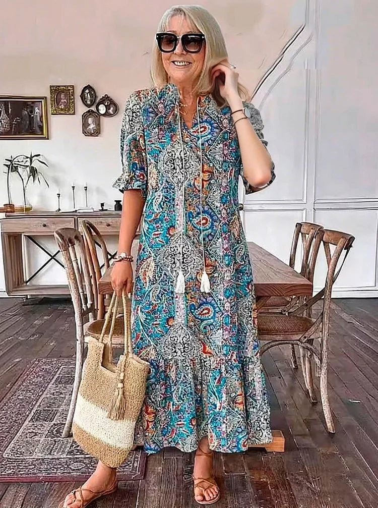 LB | KAREN ���� BOHO DREAM MAXI DRESS