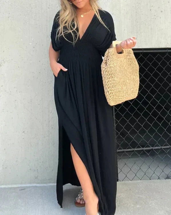LB | Elegancka sukienka maxi