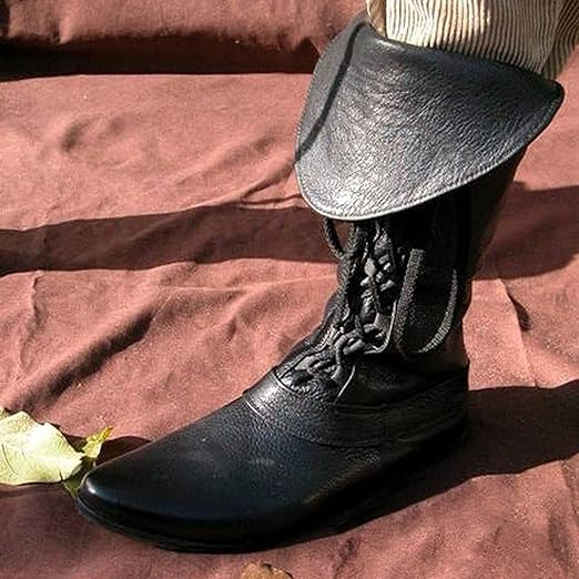 AS | Sznurowane buty z kokardkami w gotyckim stylu steampunk