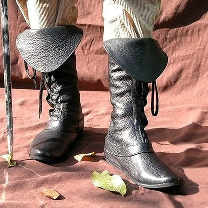 AS | Sznurowane buty z kokardkami w gotyckim stylu steampunk
