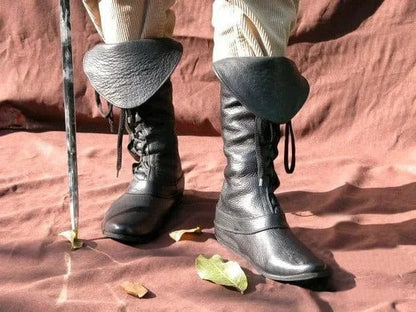 AS | Sznurowane buty z kokardkami w gotyckim stylu steampunk