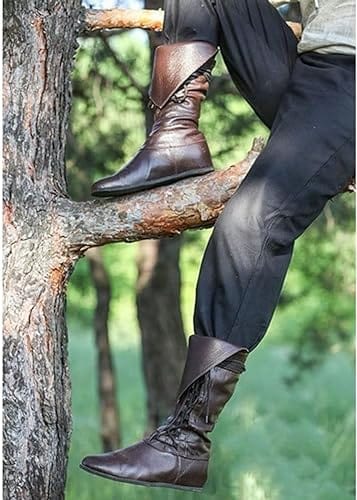 AS | Sznurowane buty z kokardkami w gotyckim stylu steampunk