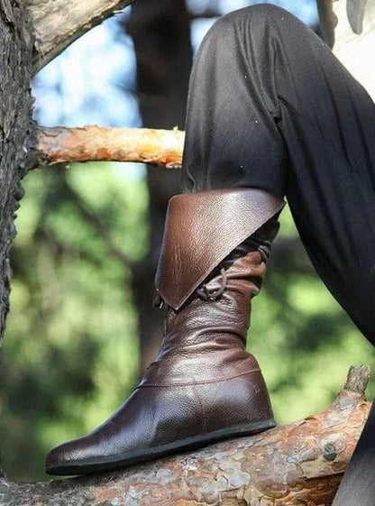 AS | Sznurowane buty z kokardkami w gotyckim stylu steampunk
