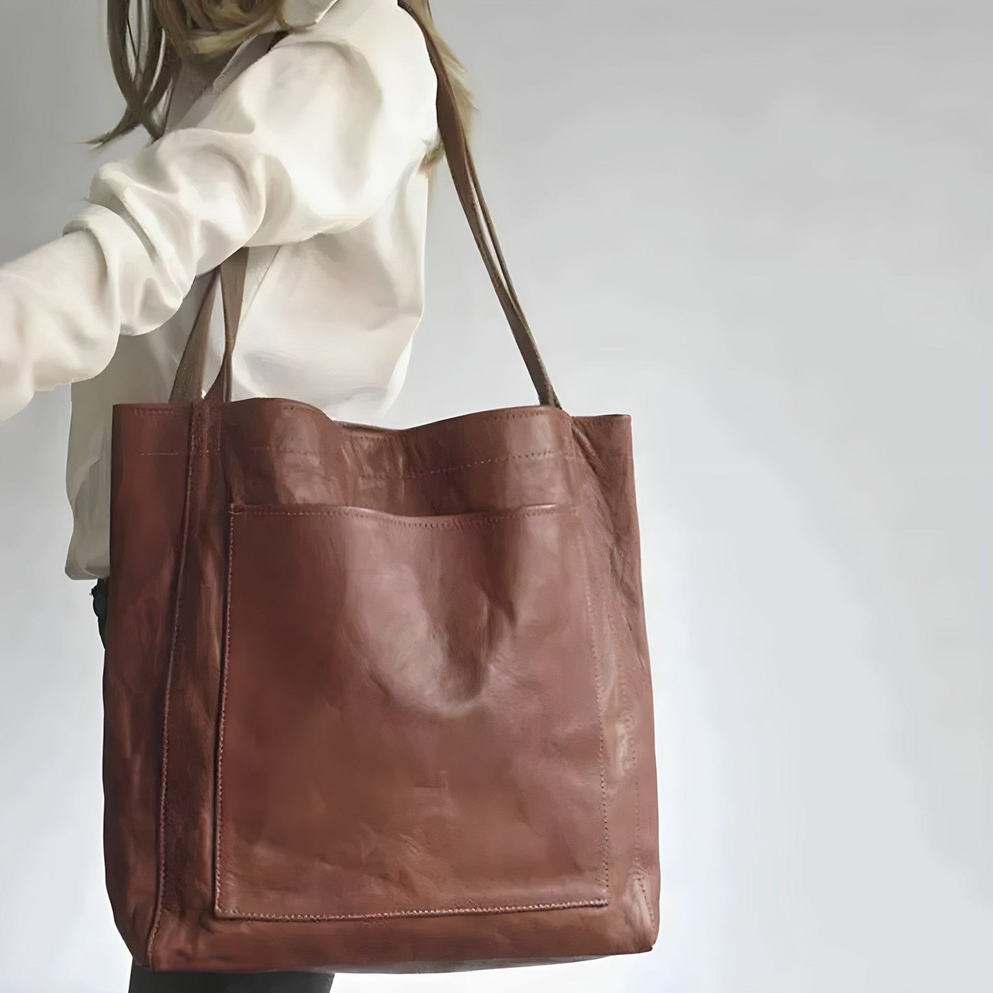 AS | Skórzana torba w stylu vintage