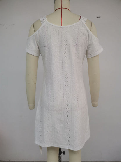 AS | Sukienka z krótkim rękawem V-neck