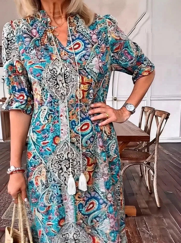 LB | KAREN ���� BOHO DREAM MAXI DRESS