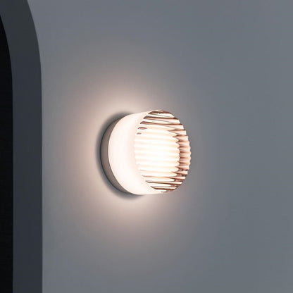 LumaSphere | Elegancka okrągła lampa ścienna