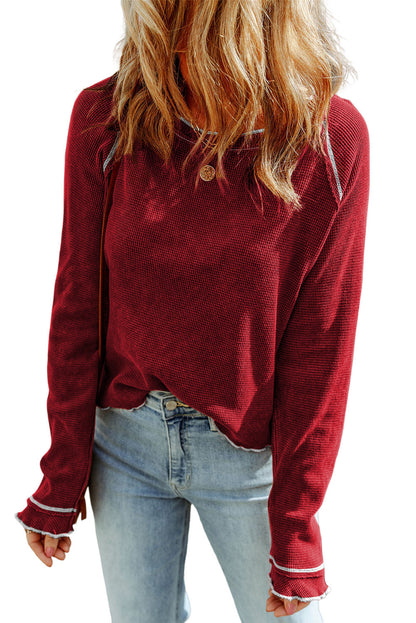AS | Luźny i stylowy top zimowy
