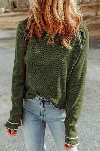 AS | Luźny i stylowy top zimowy