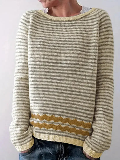AS | Sweter w paski