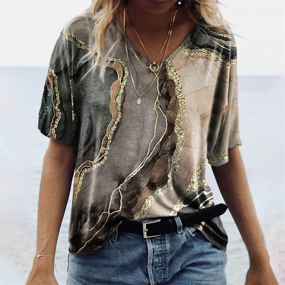 LB | Letnia koszulka w stylu boho