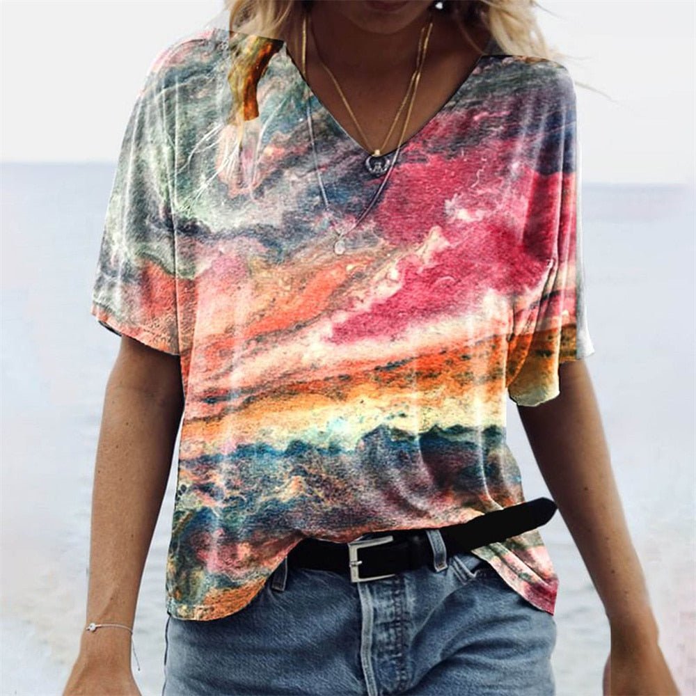 LB | Letnia koszulka w stylu boho