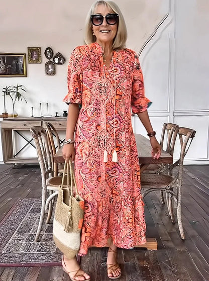 LB | KAREN ���� BOHO DREAM MAXI DRESS
