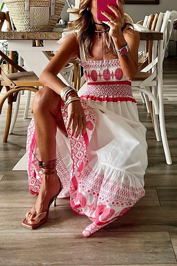 LB | Letnia sukienka maxi Bohème