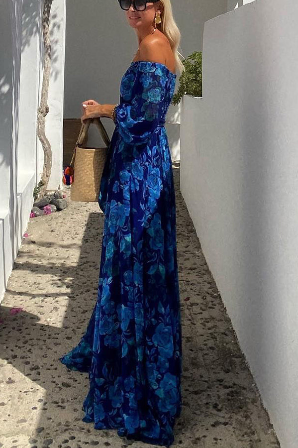 LB | Sukienka maxi Twilight Petals
