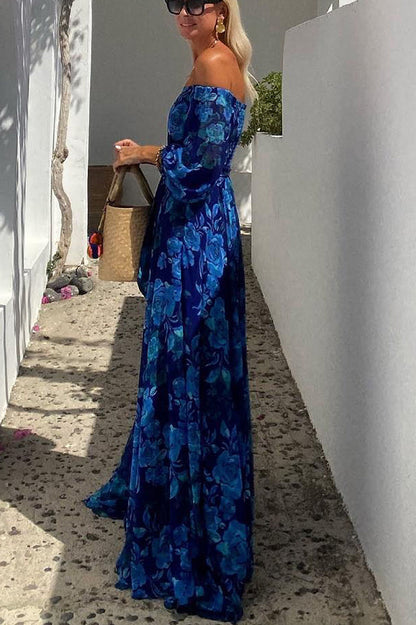 LB | Sukienka maxi Twilight Petals