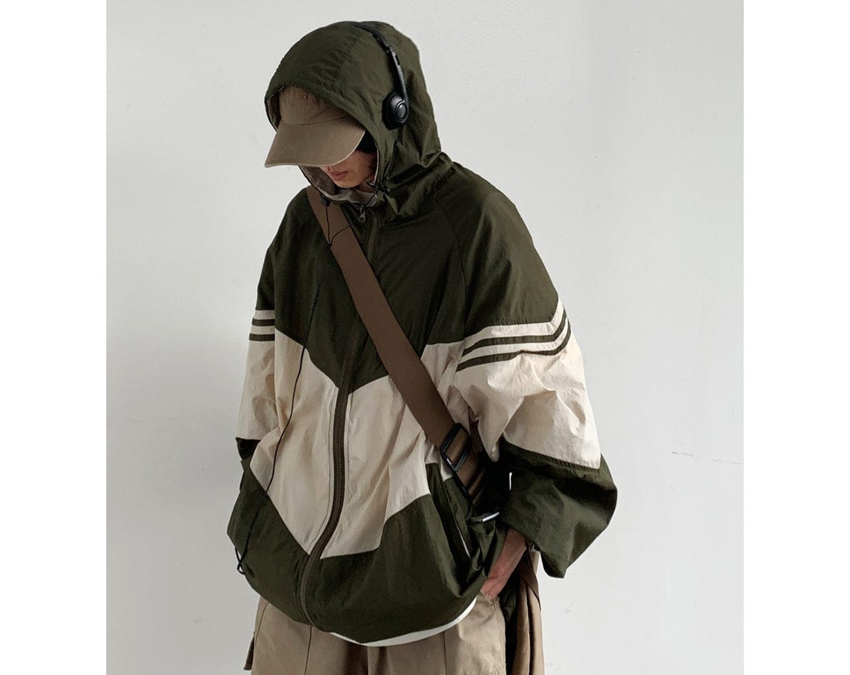 AS | Oversizowa kurtka bomberka w stylu vintage