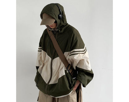 AS | Oversizowa kurtka bomberka w stylu vintage