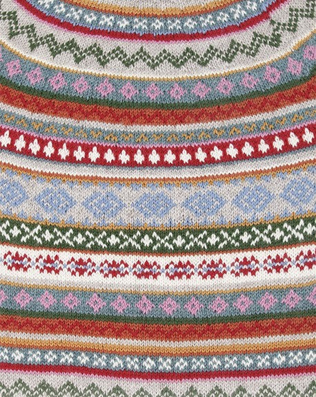 LB | Elegancki sweter z wzorem