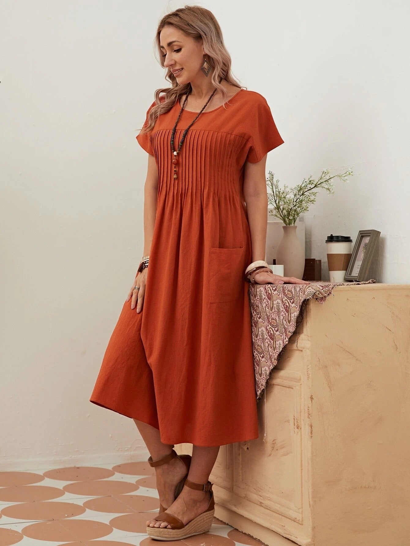 LB | Abigail sukienka midi w stylu vintage