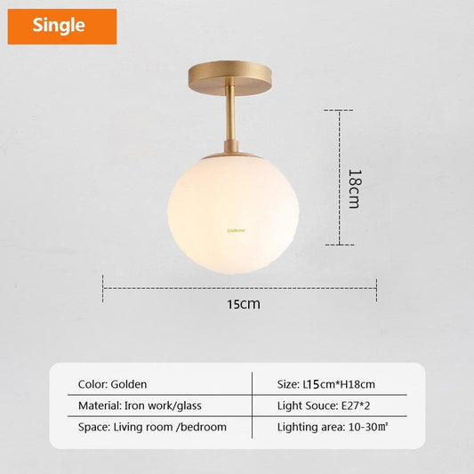 DelicateElegance - Nowoczesna skandynawska lampa sufitowa