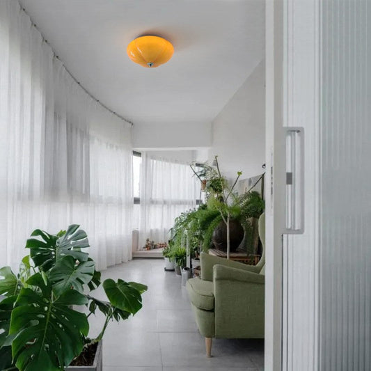 RetroGlaze - szklana lampa z odblaskiem dyni