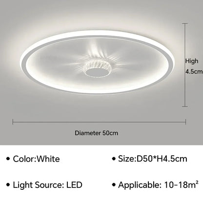 Radiant - Nowoczesna lampa sufitowa LED