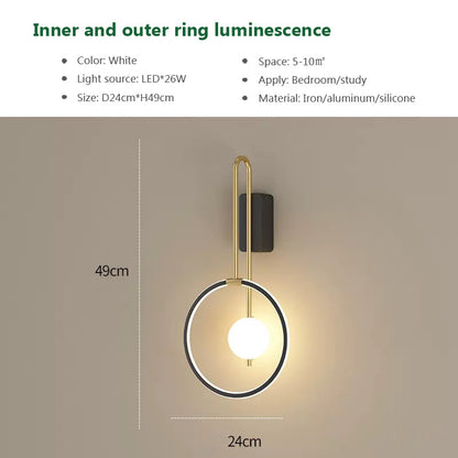 PureScandi - lampa ścienna Luxe