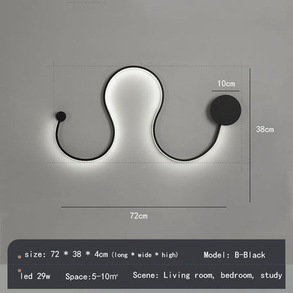 SubtleShine - monochromatyczna, jasna lampa
