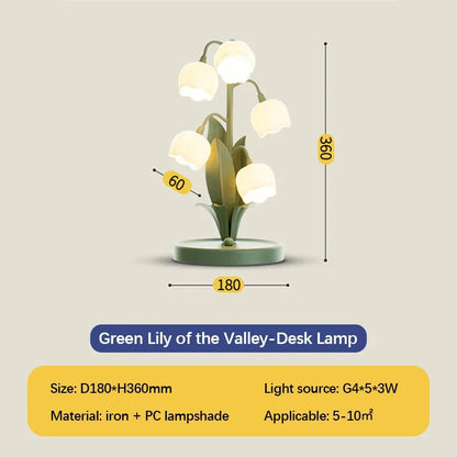 Lampa stołowa ScandiPetal | Nordic Flower